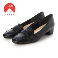 HUSKY SELECT/ハスキー husky Co.Ltd. FAVO FAVO/ファヴォファヴォ 3.5cmヒール レインスリッポン コインローファー/507046929