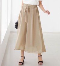Alotta/アロッタ Alotta ふんわりシフォンワイドパンツ/507046964