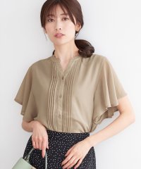 Alotta/アロッタ Alotta 【接触冷感】インナー付ピンタックデザインブラウス【イエベ・ブルべ】/507046969