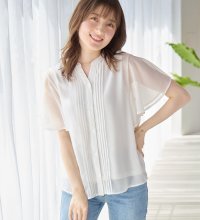 Alotta/アロッタ Alotta インナー付ピンタックデザインブラウス/507046969
