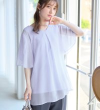Alotta/アロッタ Alotta インナー付チューリップ袖チュニック/507046971