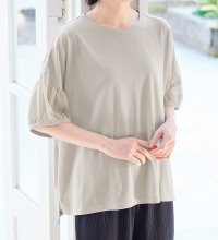 Viola e Viola/【5つの機能付】ボリューム袖シフォン切替Ｔシャツ/507046979