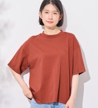 Viola e Viola/ヴィオラ エ ヴィオラ Viola e Viola さらひやりコットン プチハイ5分袖Tシャツ＜接触冷感＞/507046981