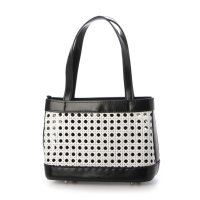Tomieco/トミエコ Tomieco LEATHER ミニトートバッグ カラーコンビ メッシュバッグ/507047052
