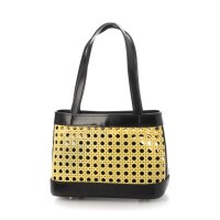 Tomieco/トミエコ Tomieco LEATHER ミニトートバッグ カラーコンビ メッシュバッグ/507047052