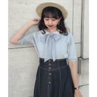 F.i.n.t/フィント F i.n.t 3WAYオーガンジーリボンニットプルオーバー【洗える】/507047673