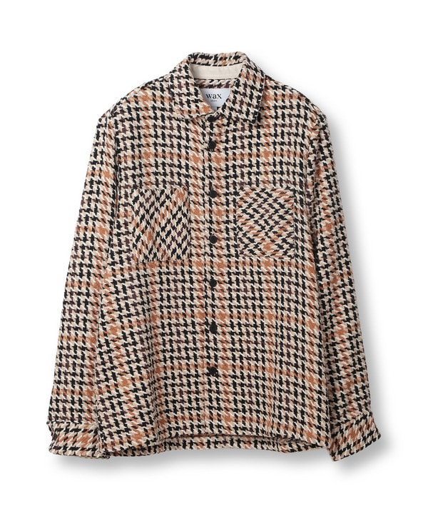 WAX London/ワックスロンドン】ナチュラルハウンドストゥース WAX London/ワックスロンドン】ナチュラルハウンドストゥース