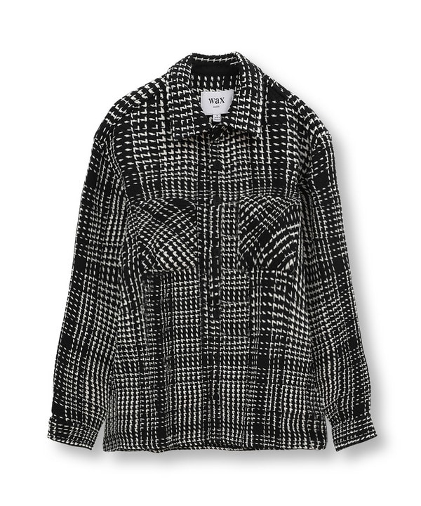 WAX London/ワックスロンドン】ナチュラルハウンドストゥース WAX London/ワックスロンドン】ナチュラルハウンドストゥース