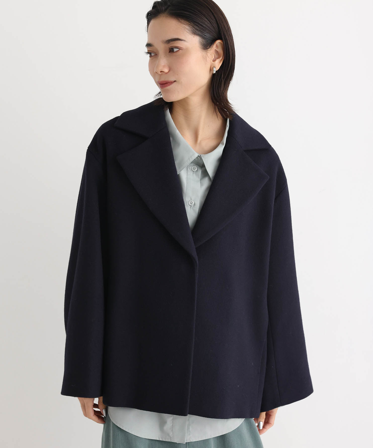 ハーリップトゥ　ローザンヌ ウールショートコート サイズS SUN VALLEY SALE 40%OFF tukuroi ツクロイ (サンバレー sun