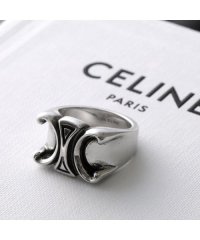 CELINE/セリーヌ CELINE CELINE リング Chunky Triomphe Ring 461DR6BRA トリオンフ/507049980