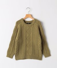 SHIPS KIDS/SHIPS KIDS:80～90cm /〈洗濯機可能〉ケーブル ニット/507050006