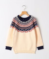 SHIPS KIDS/SHIPS KIDS:80～90cm /〈洗濯機可能〉フェアアイル ニット/507050007