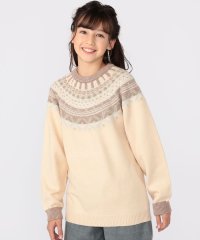 SHIPS KIDS/SHIPS KIDS:140～160cm /〈洗濯機可能〉フェアアイル ニット/507050010