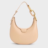 CHARLES & KEITH/Kora コラ メタリックアクセントムーンバッグ/507050027