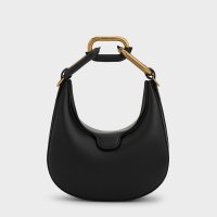 CHARLES & KEITH/Kora ミニコラ チェーンリンクムーンバッグ/507050028