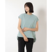 TIGORA by BEAMS DESIGN/ティゴラバイビームスデザイン TIGORA by BEAMS DESIGN レディース フィットネス 半袖Tシャツ フレンチスリーブT TRBM－3F2504T/507050365