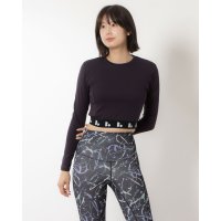 TIGORA by BEAMS DESIGN/ティゴラバイビームスデザイン TIGORA by BEAMS DESIGN レディース フィットネス 長袖Tシャツ クロップドロングスリーブT TRBM－3F2/507050368