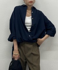 PAL OUTLET/【Loungedress】カシュクールシャツ/507050681