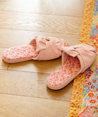  LAURA ASHLEY/コッタムコーンフラワー柄 ルームシューズ/507050738