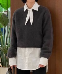 Ballsey/フラッフィーヤーン Vネックプルオーバー/507050766