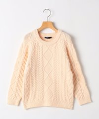 SHIPS KIDS/SHIPS KIDS:100～130cm /〈洗濯機可能〉ケーブル ニット/507051250