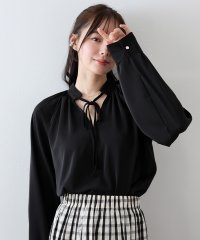 BLUEEAST/ブルーイースト BLUEEAST リボンネックブラウス/507052000