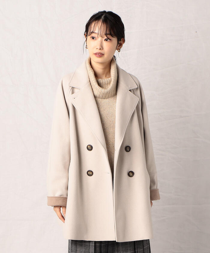 コムサ メン ベージュ ロングコート Lサイズ コムサ メン ベージュ ロングコート Lサイズ（コムサ メン