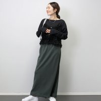 Aletta vita/アレッタ ヴィータ Aletta vita 裏毛サイドラインロングスカート/507052122