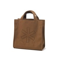snow peak/スノーピーク snow peak トートバッグ 小さめ ブランド トート バッグ ミニトート ミニ カジュアル 軽量 丈夫 耐久性 水洗い Vegan Leat/507052241