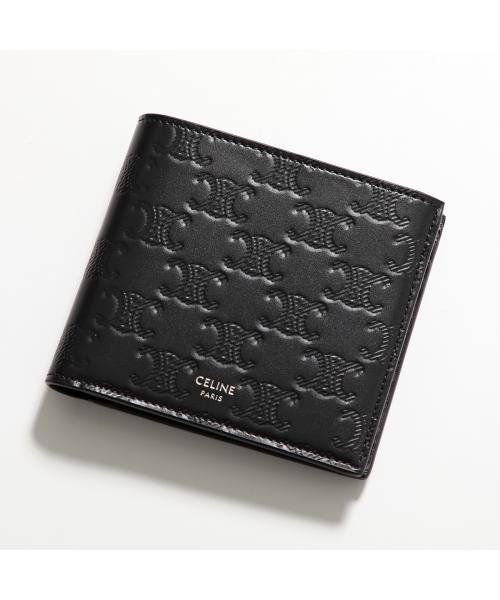 セリーヌ CELINE CELINE 二つ折り財布 10C873FQB. 38SI 小銭入れあり 