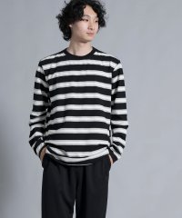 aimoha/アイモハ aimoha aimoha men Classic Stripes Crewneck Sweater/507058047