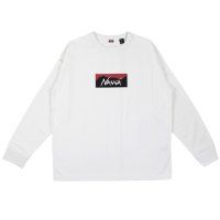 NANGA/ナンガ NANGA NANGA ナンガ Tシャツ 長袖 ロンT カットソー エコハイブリッド ボックスロゴ メンズ 綿 ECO HYBRID BOX LOGO /507058134