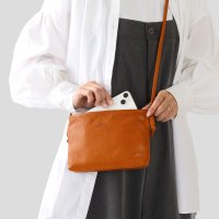 ANON/アノン ANON ゴートレザー・横型ショルダーバッグ/507058283