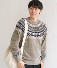 ikka/モール求心柄ニット/506443815