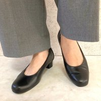 BLANC / BLEU/ブランブルー blanc/bleu 【日本製】【本革】【軽量】21.5cm～24.5cm プレーンパンプス 3.5cmヒール/506973481