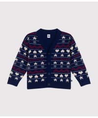 PETIT BATEAU/ウール＆コットンカーディガン/507071688