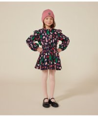 PETIT BATEAU/サージ織り長袖ワンピース/507071745