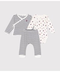 PETIT BATEAU/ベビー３点セット/507071798