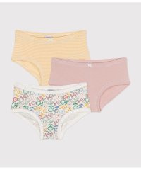 PETIT BATEAU/ショーツ３枚組/507071811