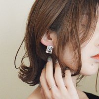 styiro/スタイロ styiro ニッケルフリー ビジューメタルピアス/507073519