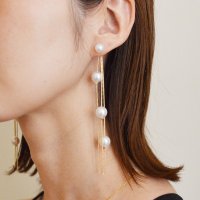 styiro/スタイロ styiro ニッケルフリー 2way パール・メタルパールピアス/507073521