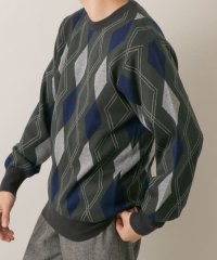 URBAN RESEARCH ROSSO/『WEB限定』アーガイルニットプルオーバー/507073861