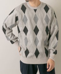 URBAN RESEARCH ROSSO/『WEB限定』アーガイルニットプルオーバー/507073861