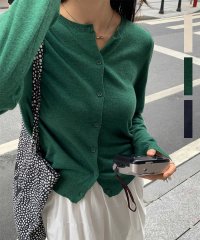 ARGO TOKYO/アルゴトウキョウ ARGO TOKYO Crew neck Knit Cardigan 25123クルーネックニットカーデイガン/507075160