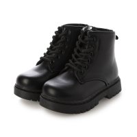 MADFOOT/MADFOOT! マッドフット キッズ レースアップショートブーツ【高反発クッション】 240012 ブラック/507075248