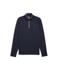 PUMA/メンズ ゴルフ ワッフル フリース 1/4 ジップ クルースウェット/506724632