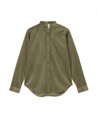 Pitta Re:)/ピッタリ Pitta Re:) 【Pitta Re:)】 コーデュロイ風カジュアルシャツ スタンド 長袖 レディース/506982063
