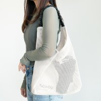 I NEED MORE SHOES/アイニードモアシューズ I NEED MORE SHOES TRIANGLE MESH TOTE 【c8431】/507008564