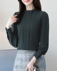 Lily of Valley/リリーオブバリー Lily of Valley ボウタイ デザイン シフォン ボリュームスリーブ ブラウス 上品 清楚 きれいめ フォーマル/507011648