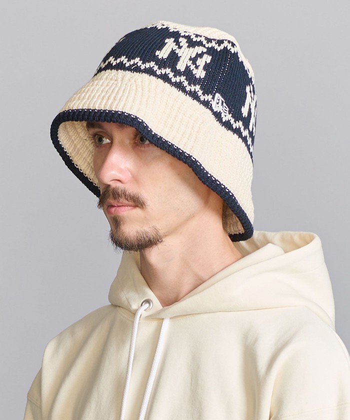 NEW ERA by GORO NAKATSUGAWA> ニット バケット ハット NEW ERA by GORO NAKATSUGAWA> ニット バケット ハット